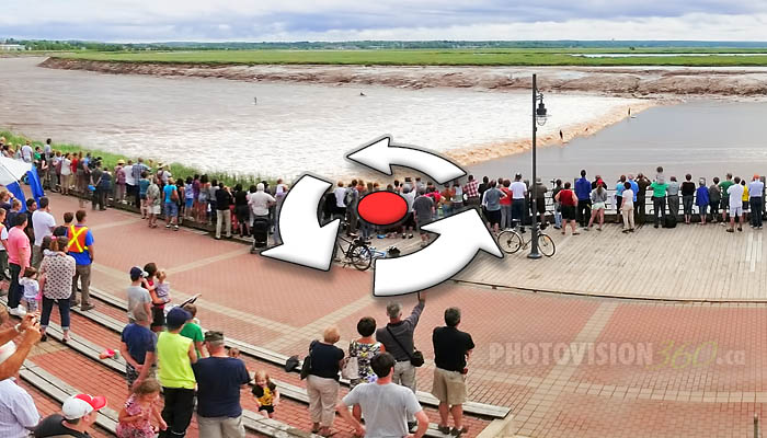 International surfers ride the tidal bore